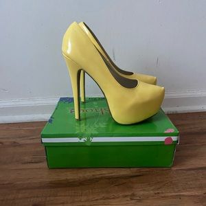 Yellow Platform Pump